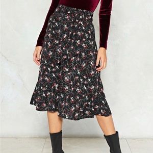 Fresh Start Floral skirt